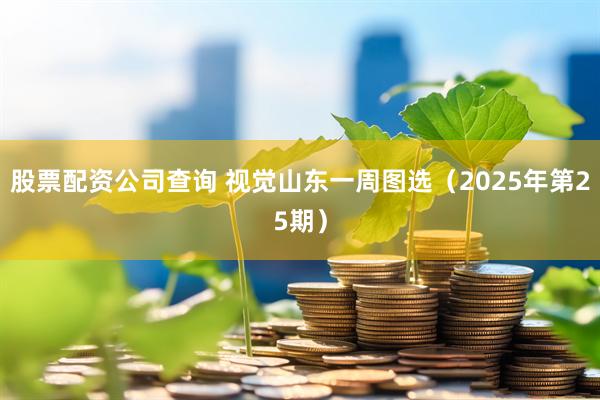 股票配资公司查询 视觉山东一周图选（2025年第25期）