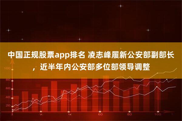 中国正规股票app排名 凌志峰履新公安部副部长，近半年内公安部多位部领导调整