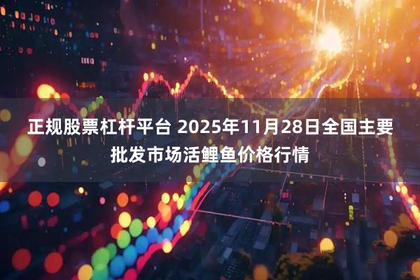 正规股票杠杆平台 2025年11月28日全国主要批发市场活鲤鱼价格行情